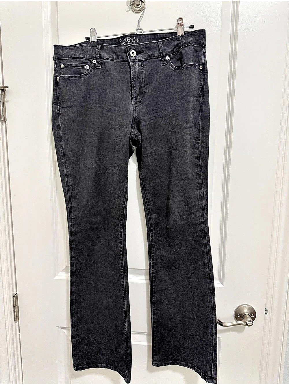 Lucky Brand Lolita Boot Jeans in Black 12/31A